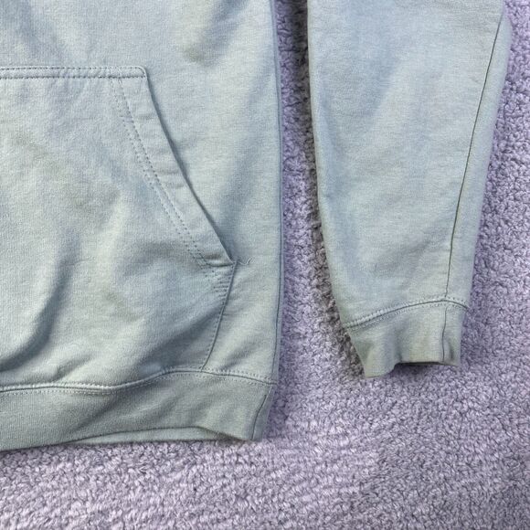 Hey Dude x Nylon House Collab Print Teal Pullover Hoodie Size Small Unisex - Picture 10 of 11